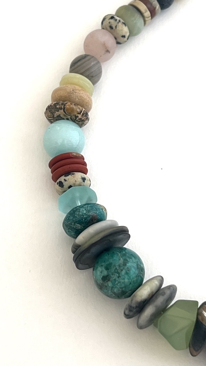 Mixed Big Stone Necklace II - Image 2